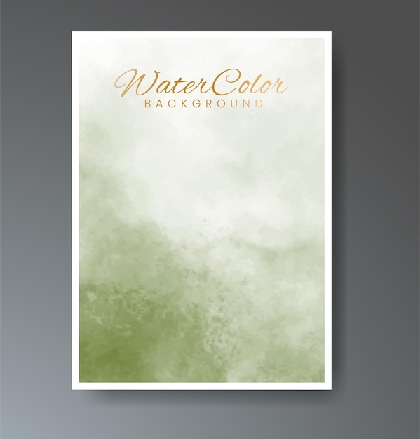 Набор творческих раскрашенных вручную абстрактных акварельных фонов дизайн для вашей открытки с датой обложки
