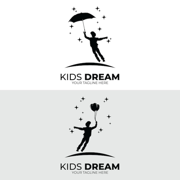 Набор детских мечтаний, вдохновение для дизайна логотипа