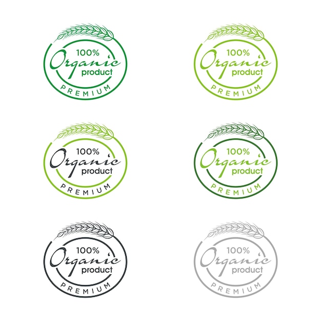 Vector set organic label