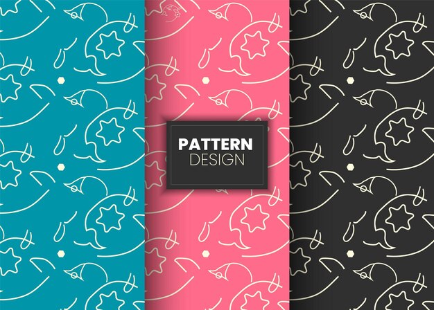 A set of patterns for a design.