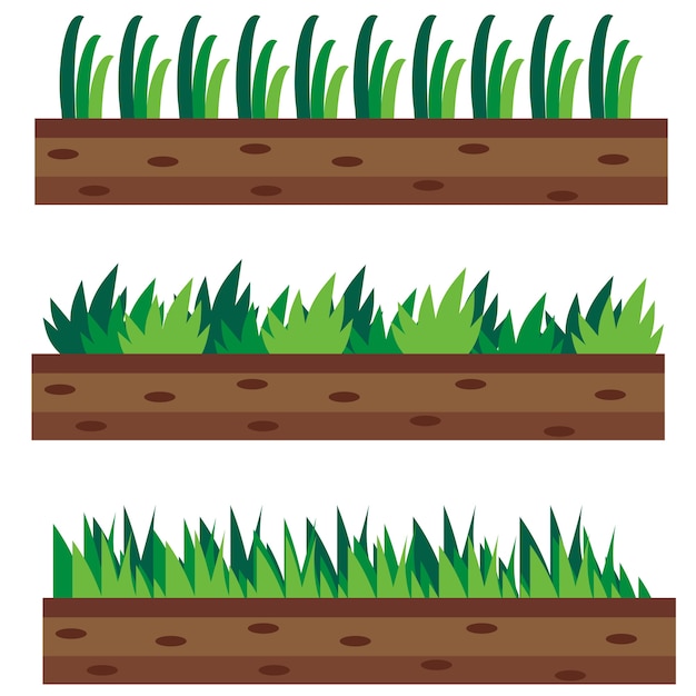 Vector set plant illustration