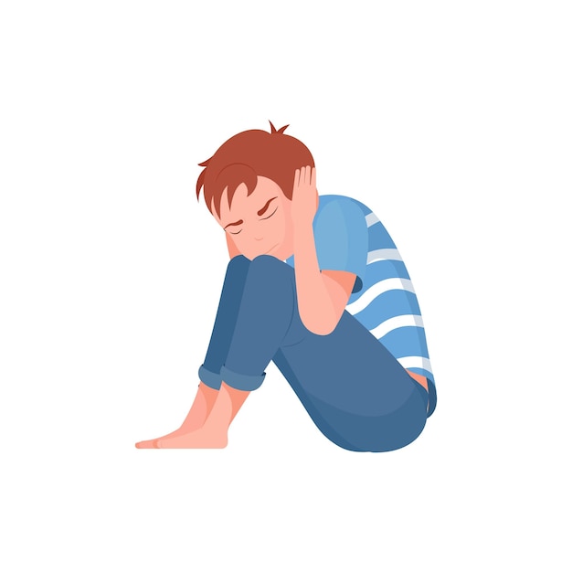 set of poses elements of activities cute
