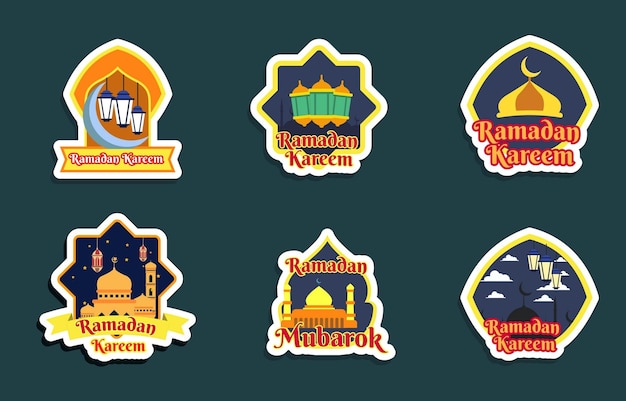 Set Ramadan-stickers