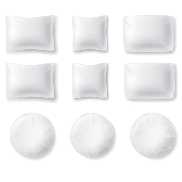 Set of a Realistic Pillows