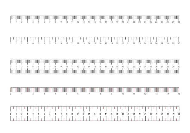 Centimeter and millimeter ruler deals