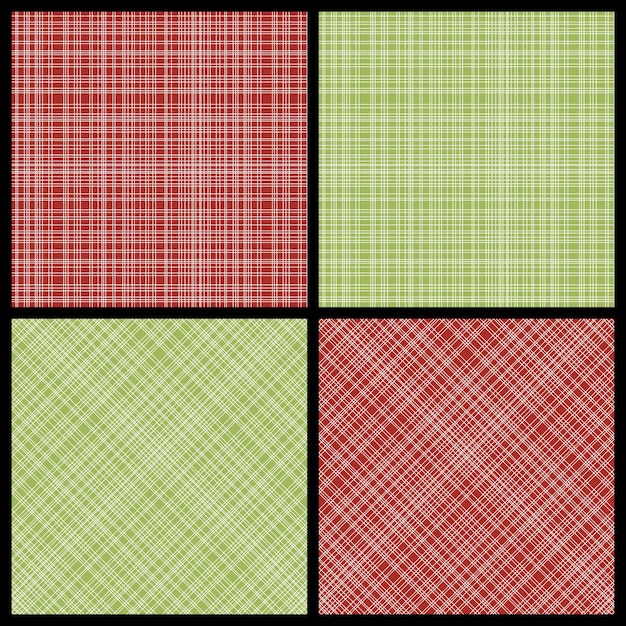 Set of seamless hatch patterns