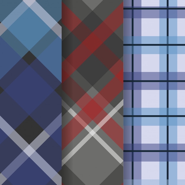 Set seamless patterns