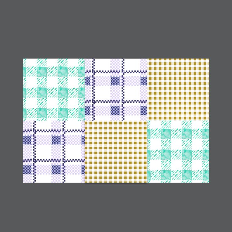 Vector set of sixteen easter seamless patterns