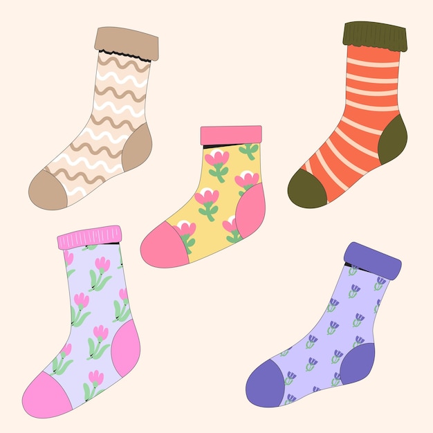 Иллюстрация мультфильма с мотивом Set sock