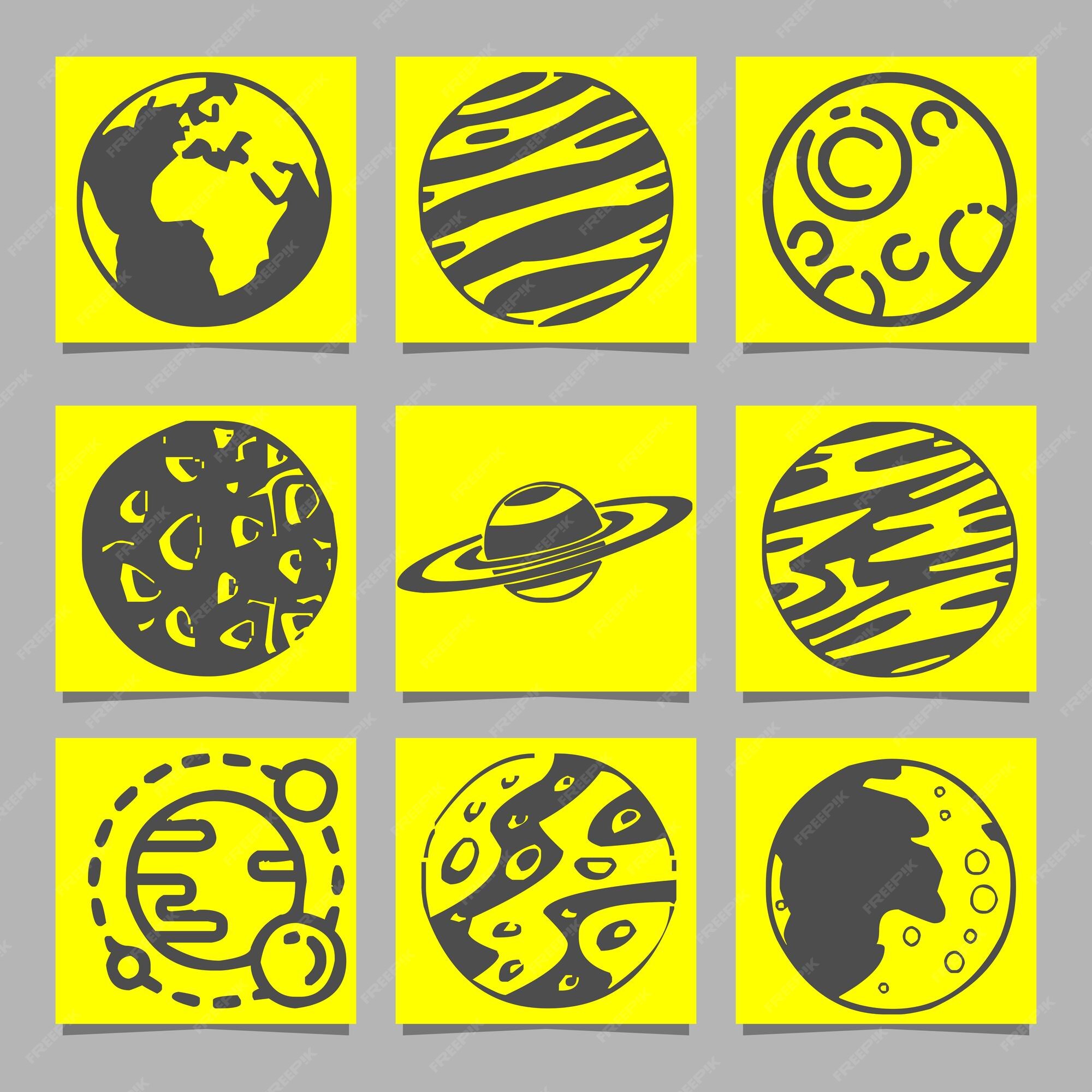 premium-vector-set-of-space-objects-planets-stars-hand-drawn-vector