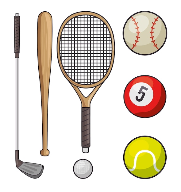 Set of sports icon 