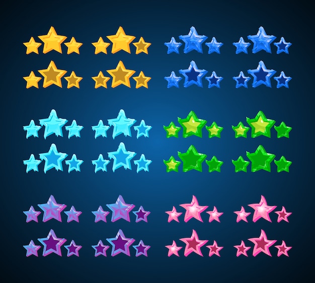 Набор игровых элементов Star