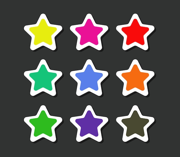 Set of stars