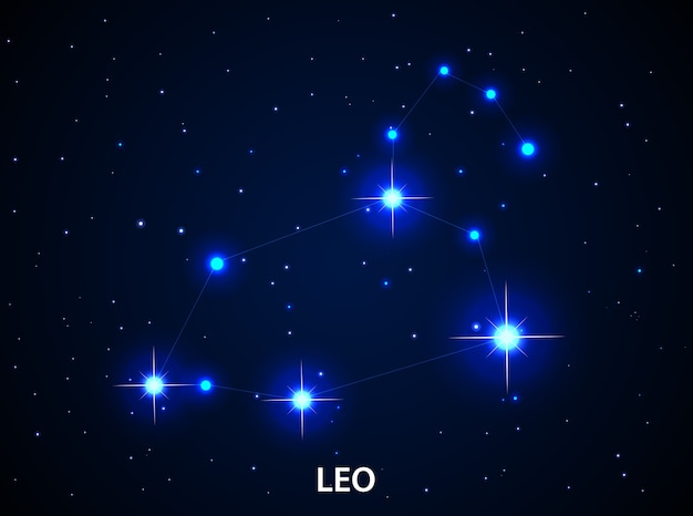 Set of Symbol Zodiac Leo