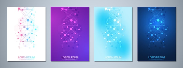 set of template brochure or cover book