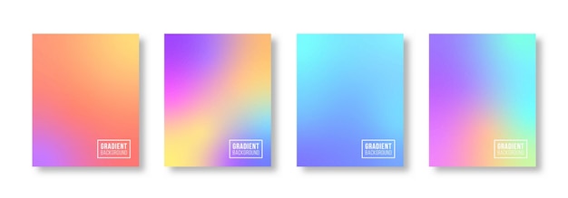 Set of template gradient