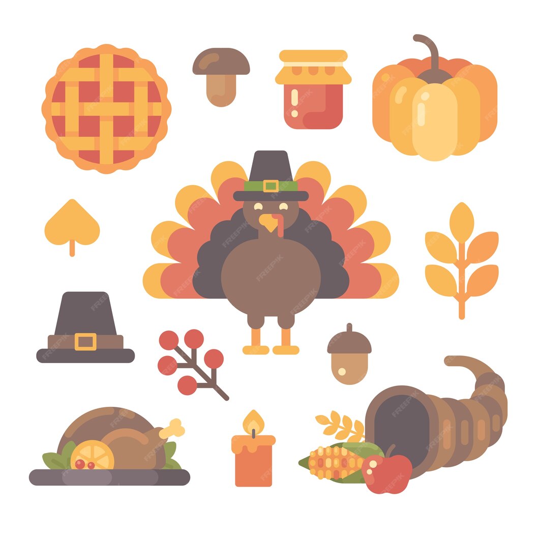What thanksgiving emojis are there