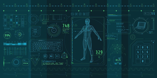 A set of thin elements on the topic of data scanning.