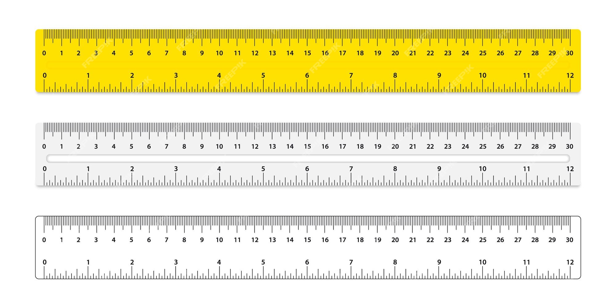 Ruler measurements