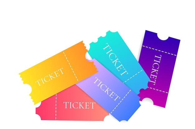 set tickets in ander ontwerp