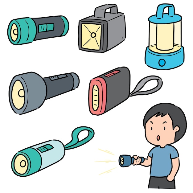 Vector set of torch