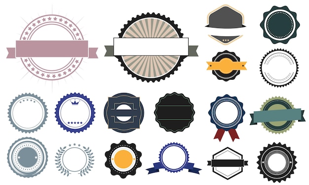 set van badgeframe