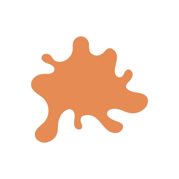 set van blob abstracte ornament achtergrond schets
