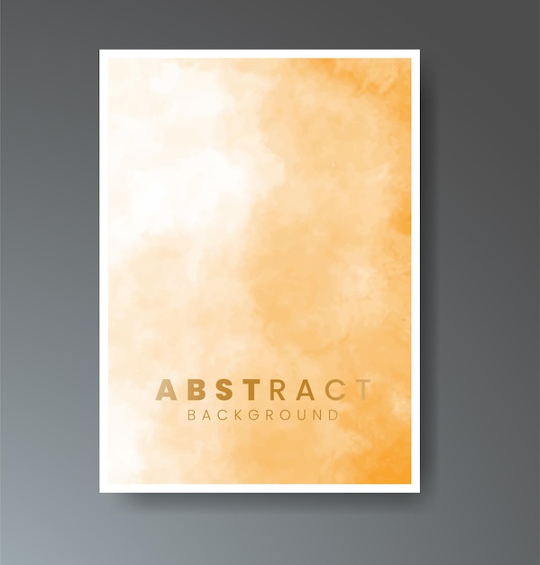 Set van creatieve handgeschilderde abstracte aquarel achtergrondontwerp voor uw omslagdatumbriefkaart