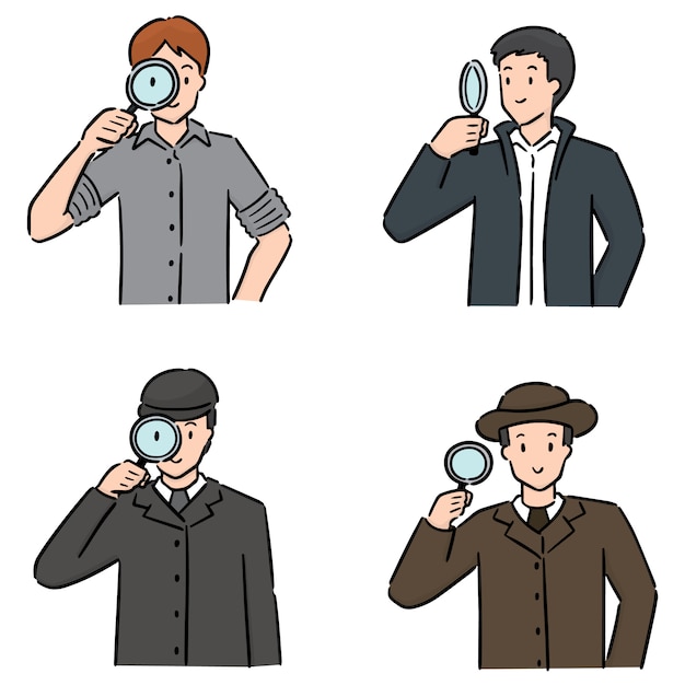 Set van detective