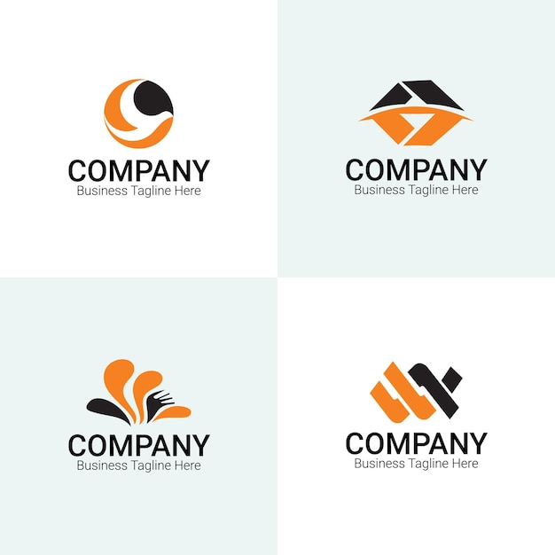 Vector set van logo, business logo design ideeën