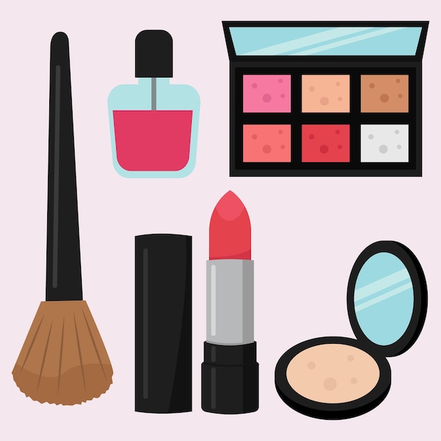 Set van make-up vector