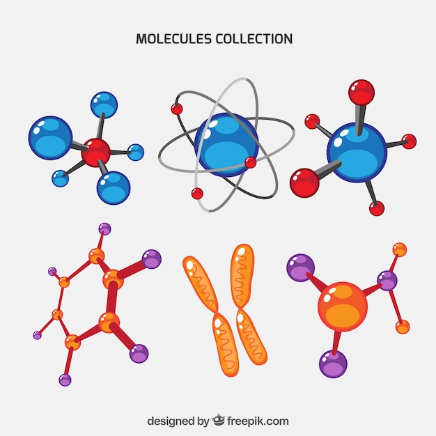 Set van moleculaire structuren