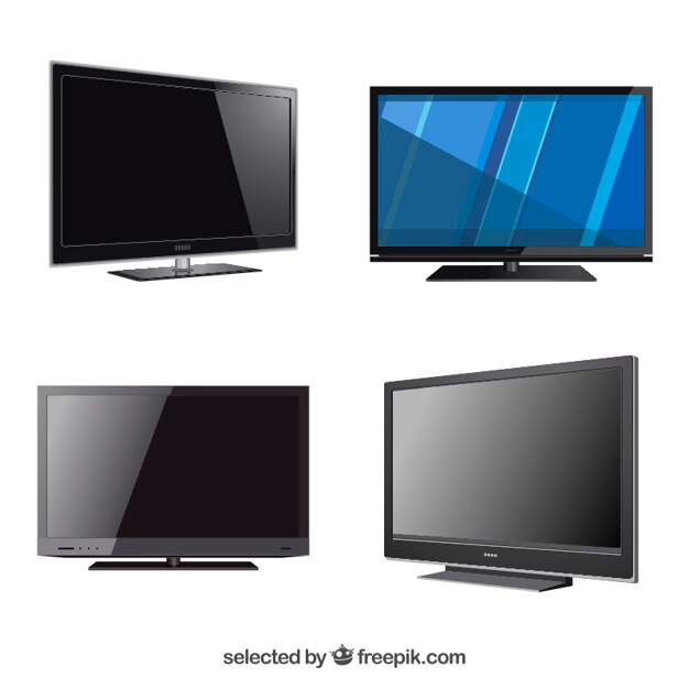 Set van tv-