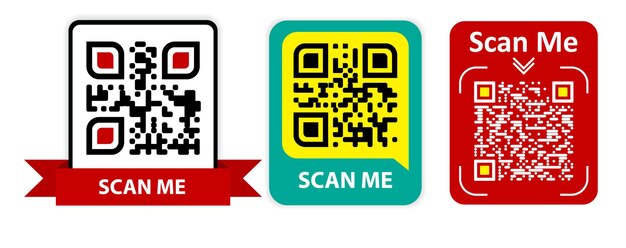 Set Of Various Bar Code Or Set Of Packaging Label Bar Code Or Qr Codes