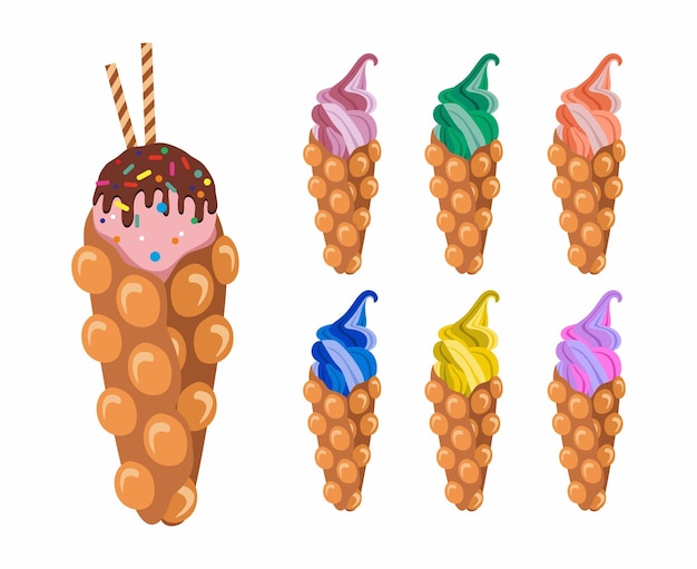 5,809 Waffle Cone Pieces Images, Stock Photos, 3D objects, & Vectors