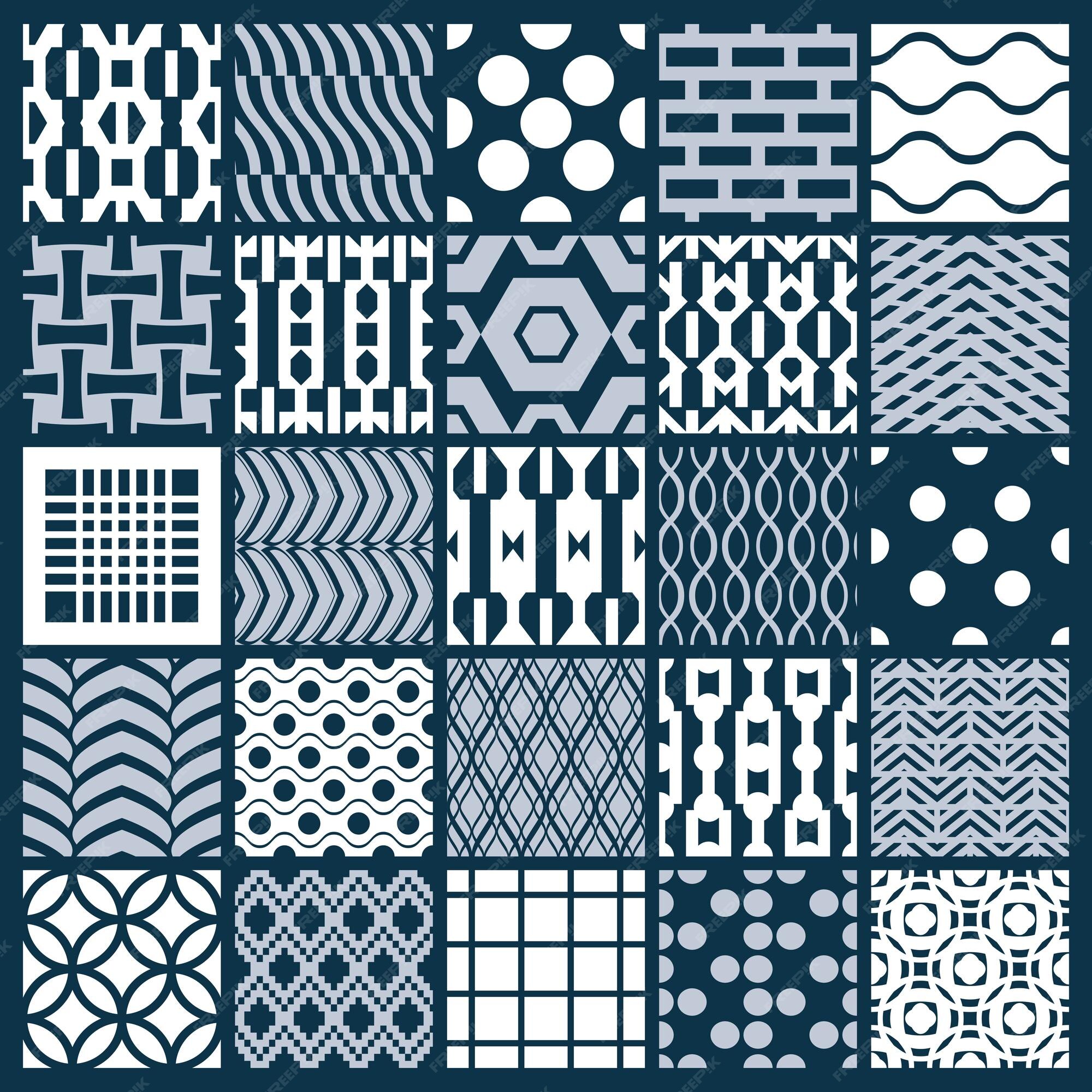 Premium Vector  Vector endless geometric pattern composed with