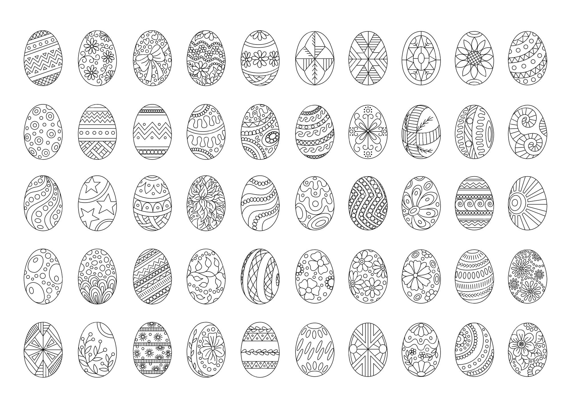 100,000 Chocolate egg Vector Images