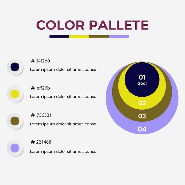 set vector kleurpalet monsters Combinatie van verschillende kleuren in RGB HEX voor ui ux ontwerp