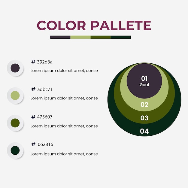 set vector kleurpalet monsters Combinatie van verschillende kleuren in RGB HEX voor ui ux ontwerp