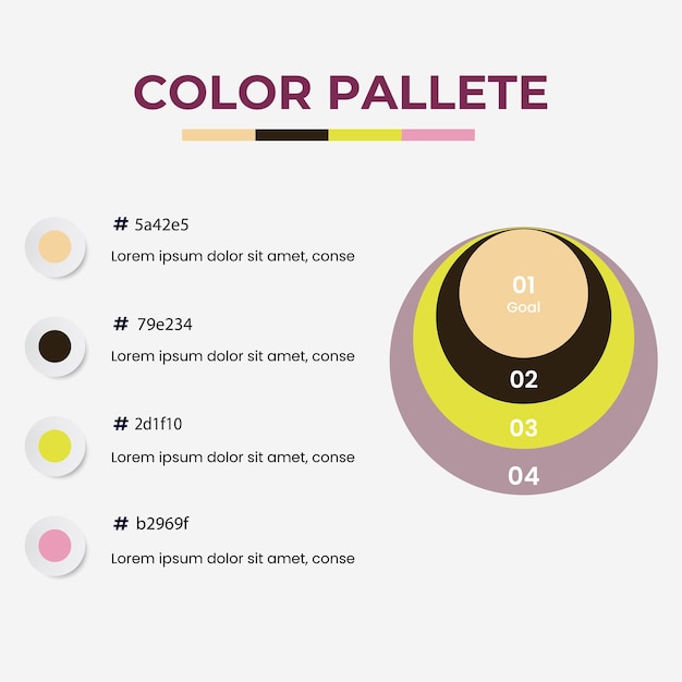 set vector kleurpalet monsters Combinatie van verschillende kleuren in RGB HEX voor ui ux ontwerp