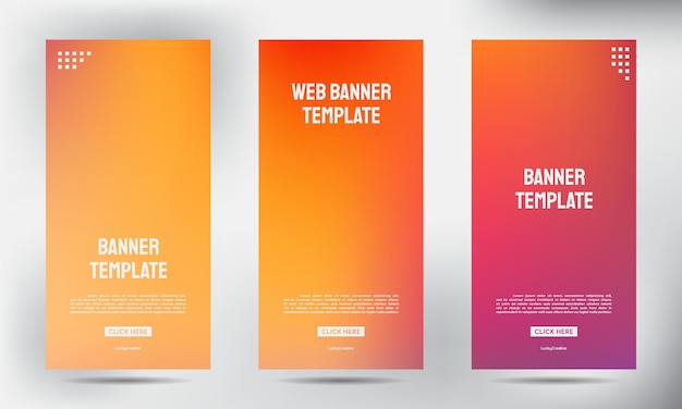 Set wazig oprollen zakelijke brochure flyer banner ontwerp verticale sjabloon vector, dekking presentatie achtergrond, moderne publicatie x-banner en vlag-banner, oprollen banner stand sjabloonontwerp