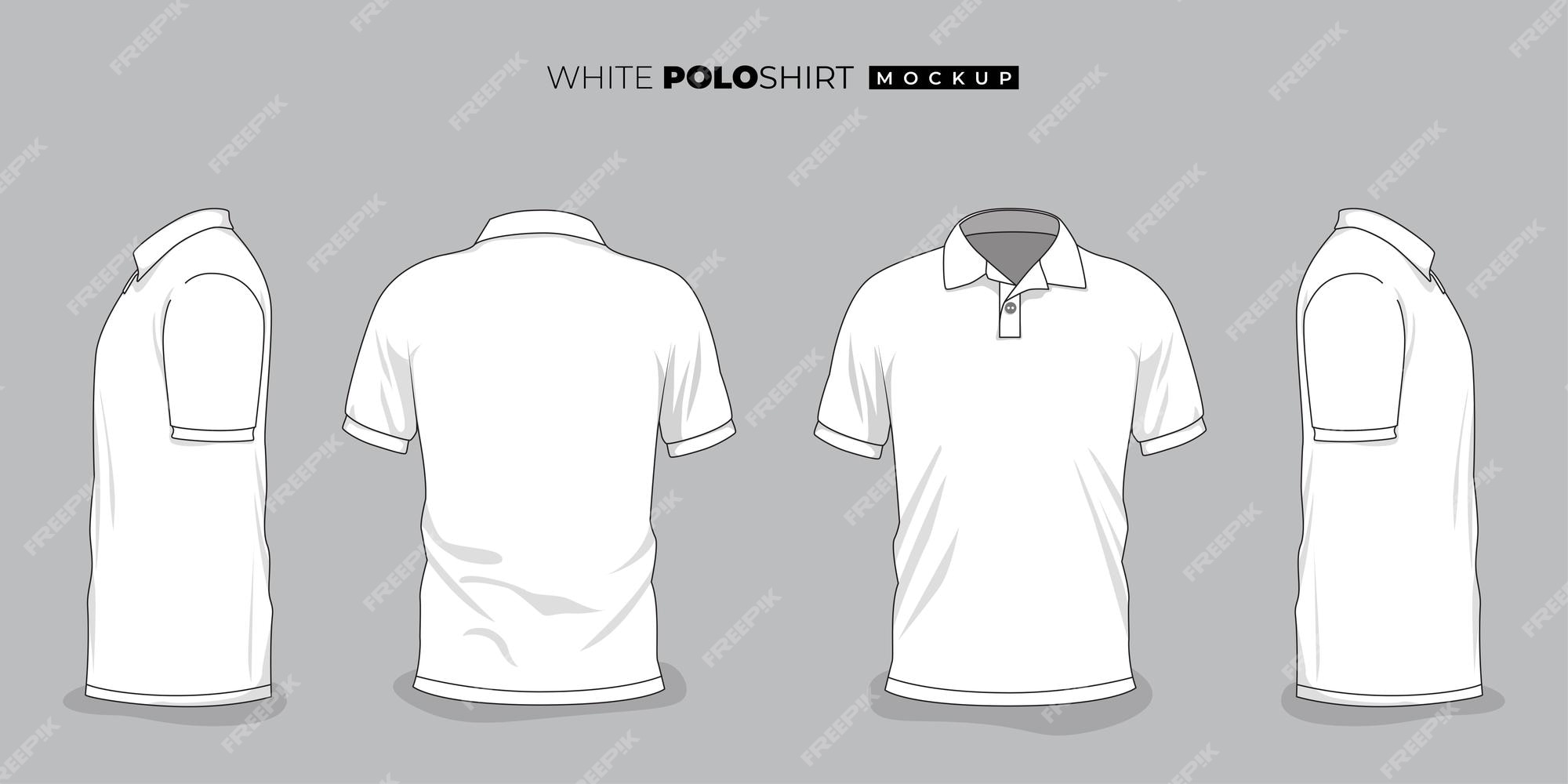 Polo Shirt Template Vectors & Illustrations For Free Download | Freepik