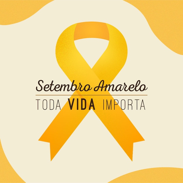 Vettore setembro amarelo 2