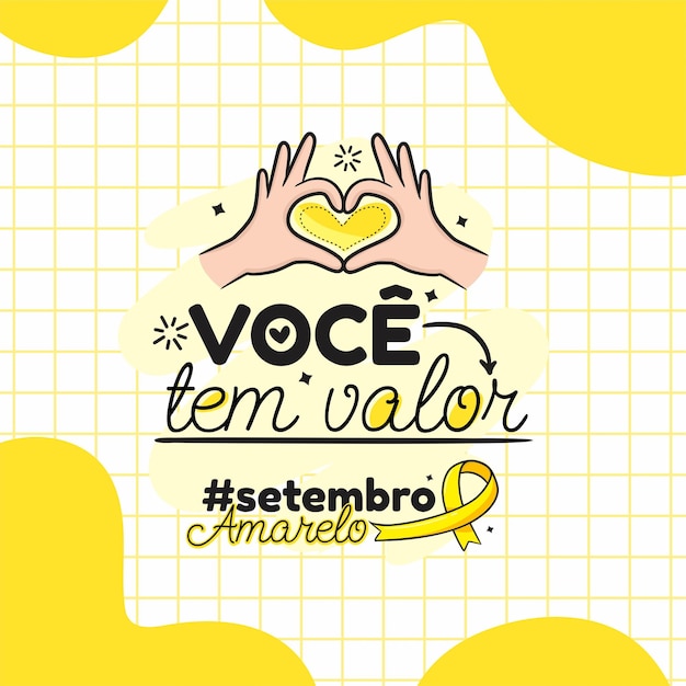 Setembro amarelo theme banner