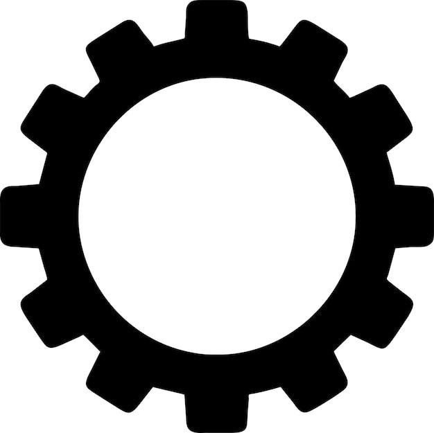 Vector setting icon design