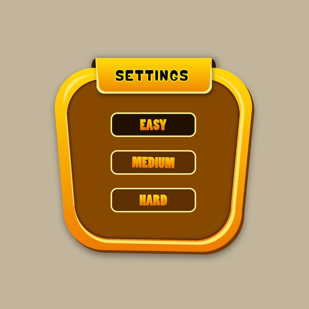 Settings ui kit