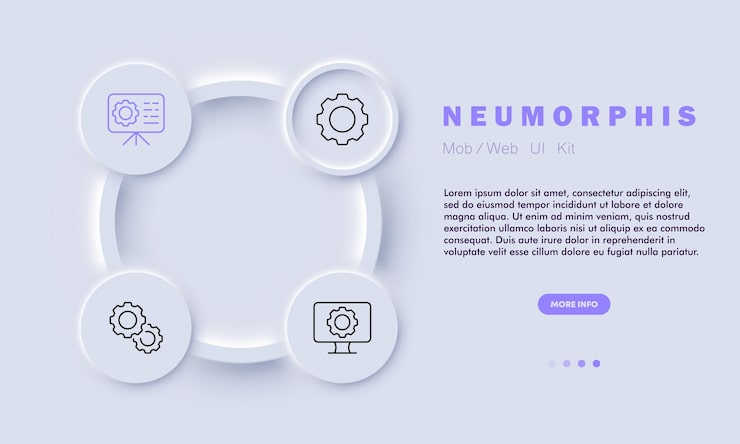 Vector 기어 라인 아이콘이 있는 설정 제어판 큐브 스크롤 책 지침 웹사이트 조정 설치 구성 파일 구성 조정 설정 개념 신형 스타일 벡터 라인 아이콘