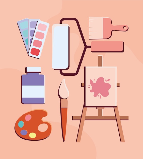 seven art items