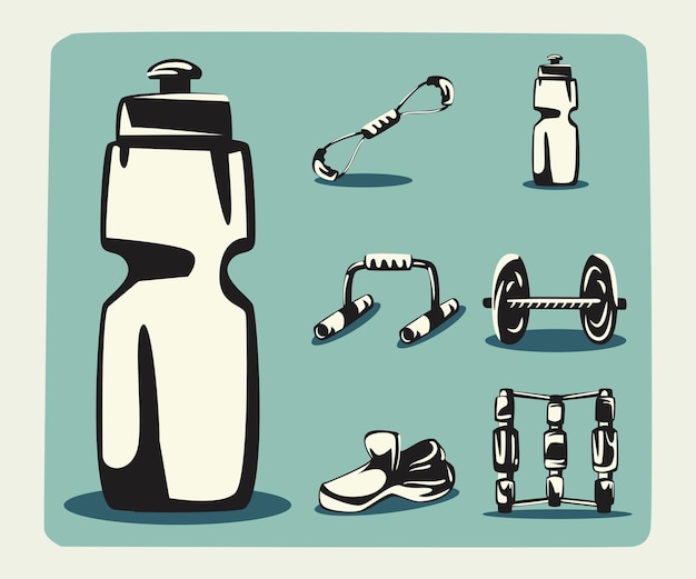 Seven fitness items