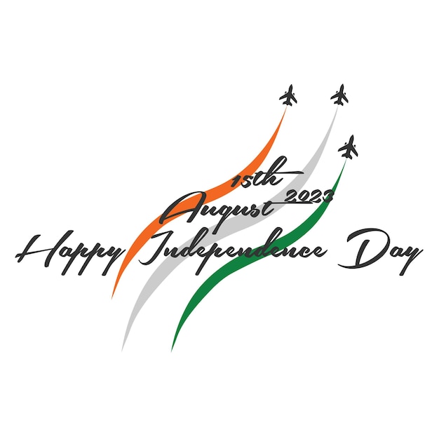 Vector seventy six 76 years of indian independence day greeting design logo happy independence day 2023 in